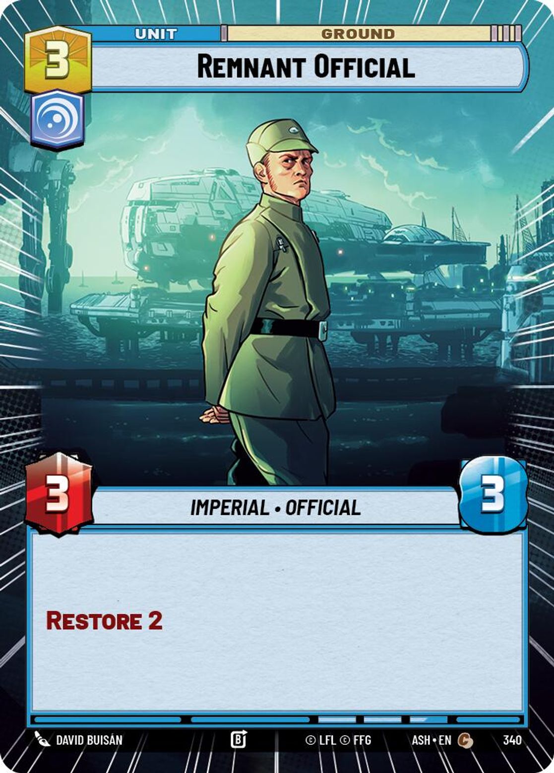 Remnant Official #340/264 from Ashes of the Empire