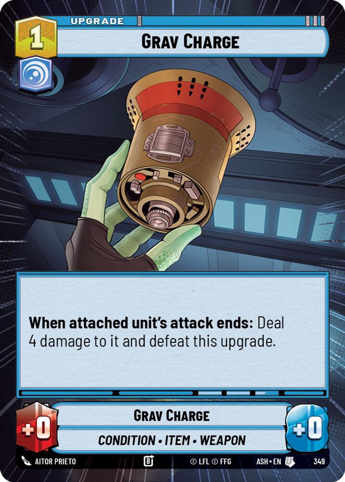 Grav Charge #349/264 from Ashes of the Empire