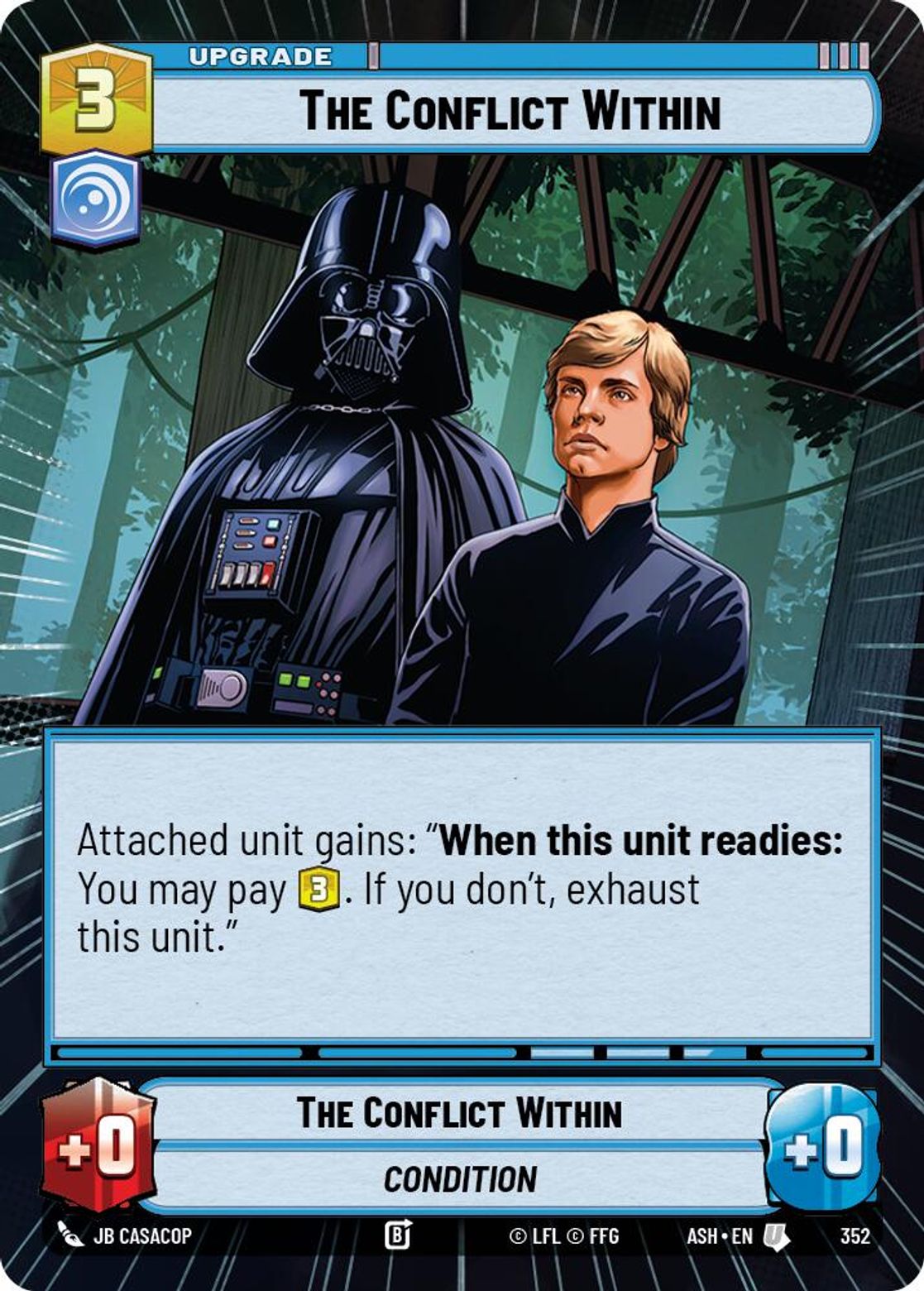The Conflict Within #352/264 from Ashes of the Empire