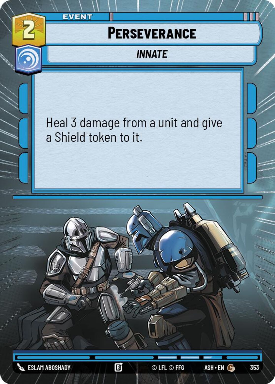 Perserverance #353/264 from Ashes of the Empire
