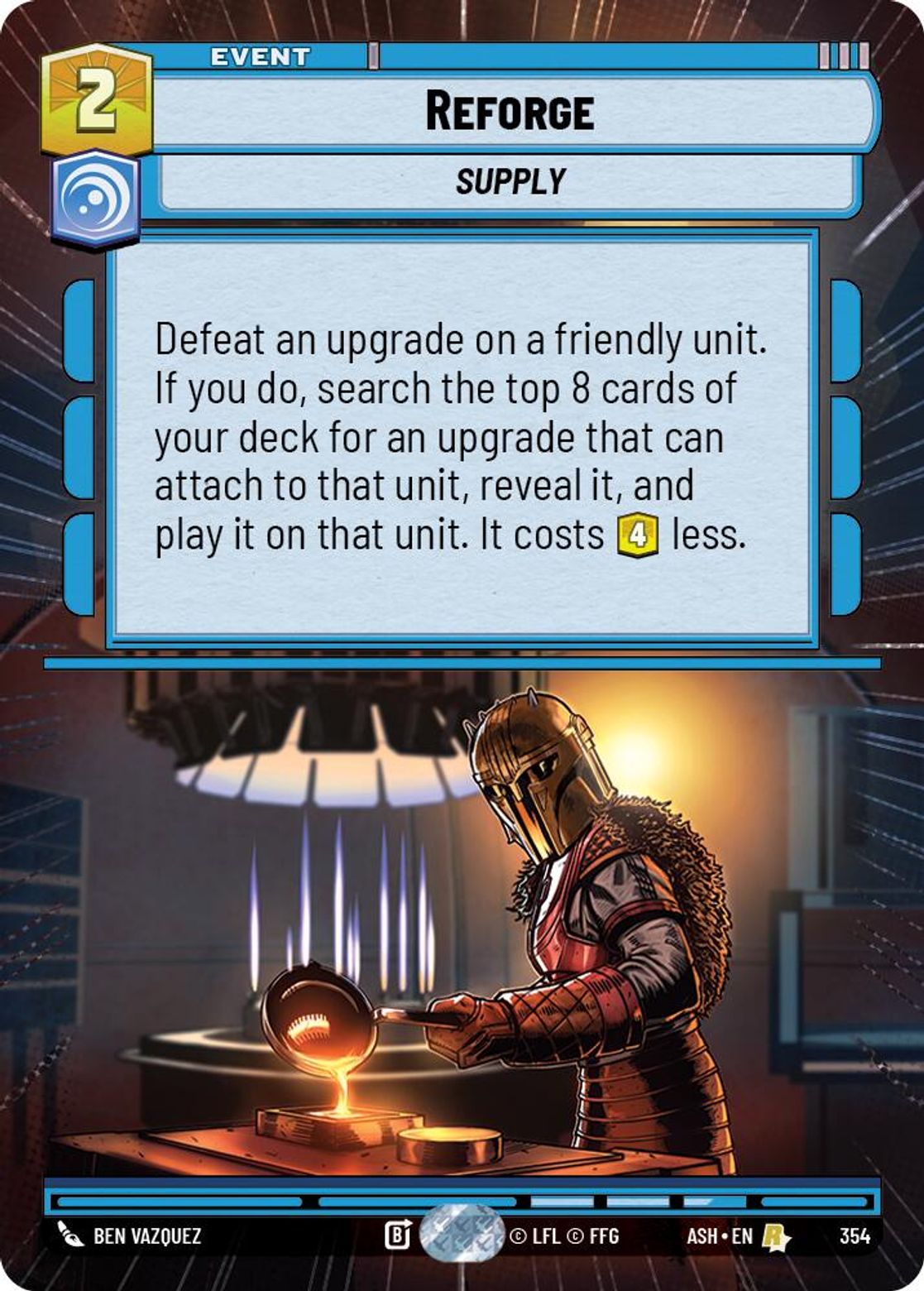Reforge #354/264 from Ashes of the Empire