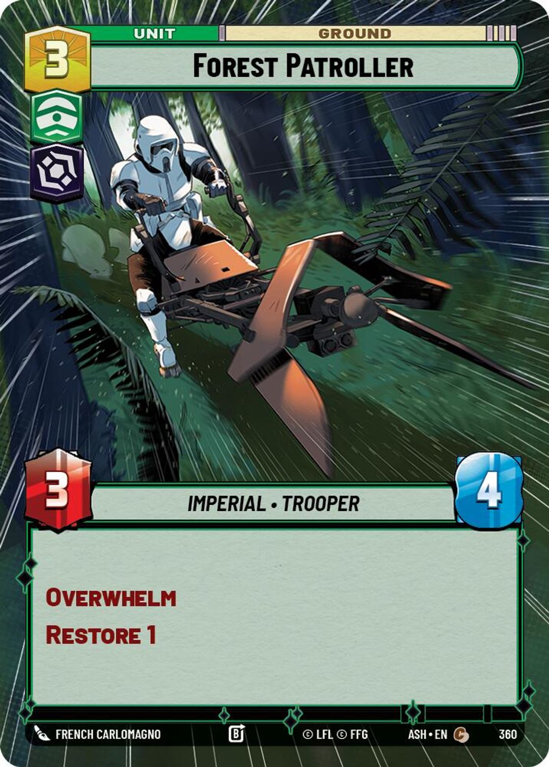 Forest Patroller #360/264 from Ashes of the Empire