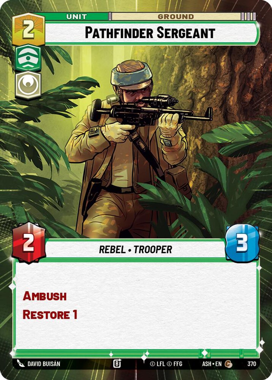 Pathfinder Sergeant #370/264 from Ashes of the Empire