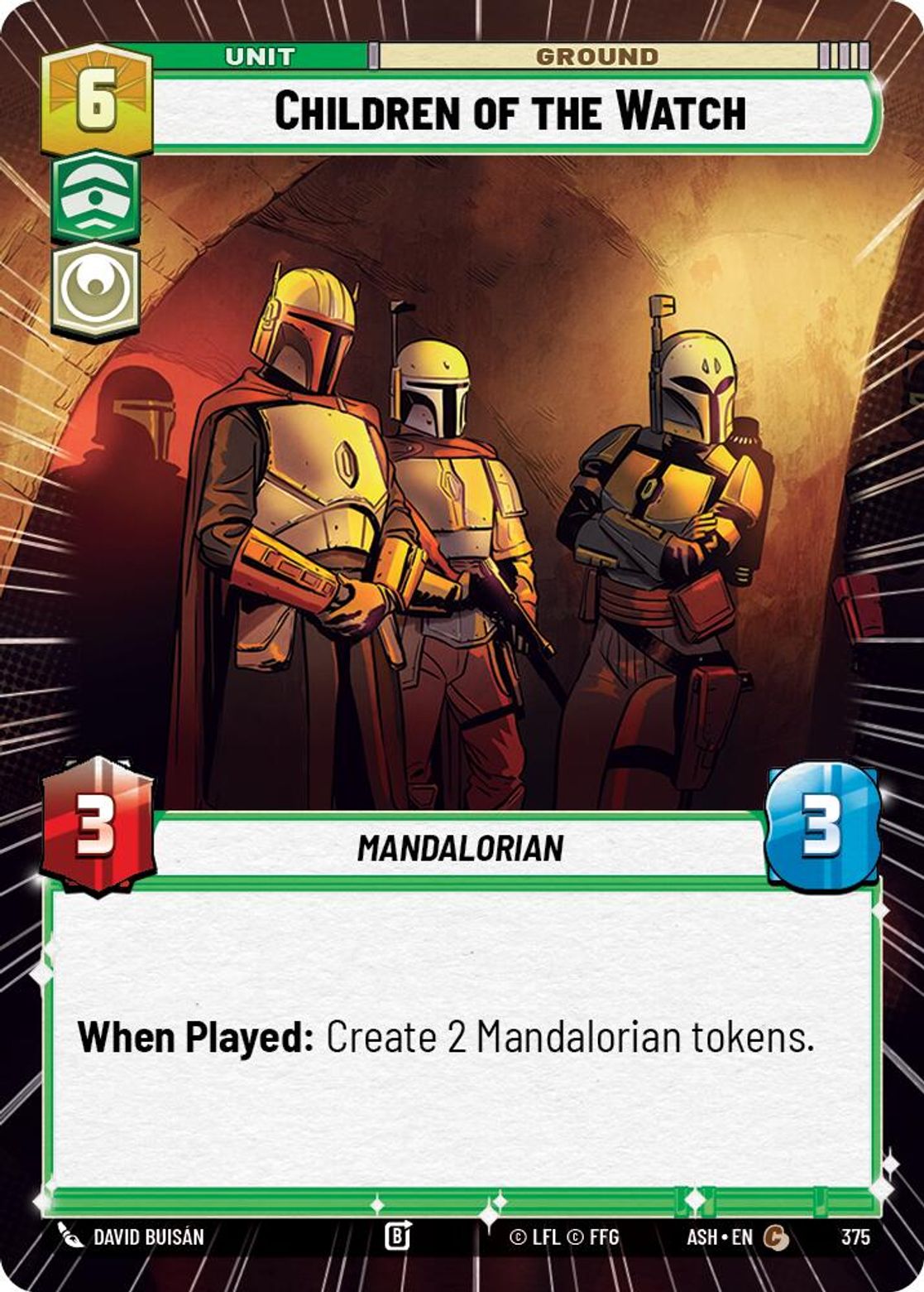 Children of the Watch #375/264 from Ashes of the Empire