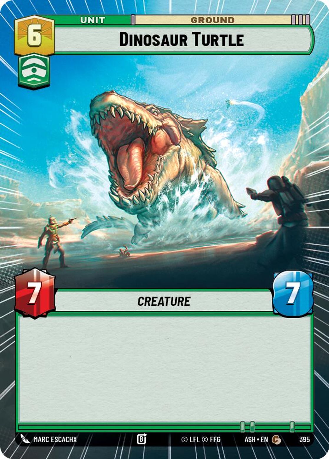 Dinosaur Turtle #395/264 from Ashes of the Empire
