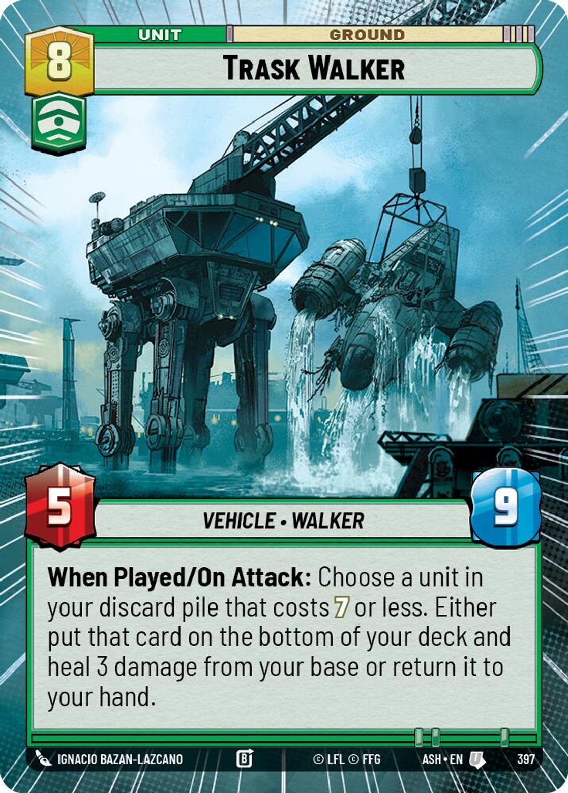 Trask Walker #397/264 from Ashes of the Empire