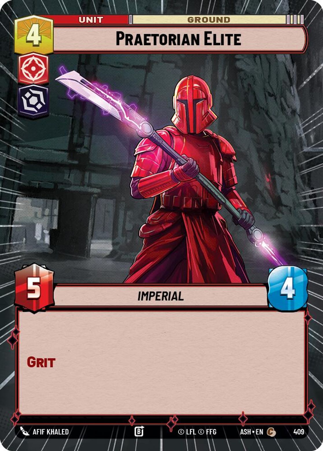 Praetorian Elite #409/264 from Ashes of the Empire