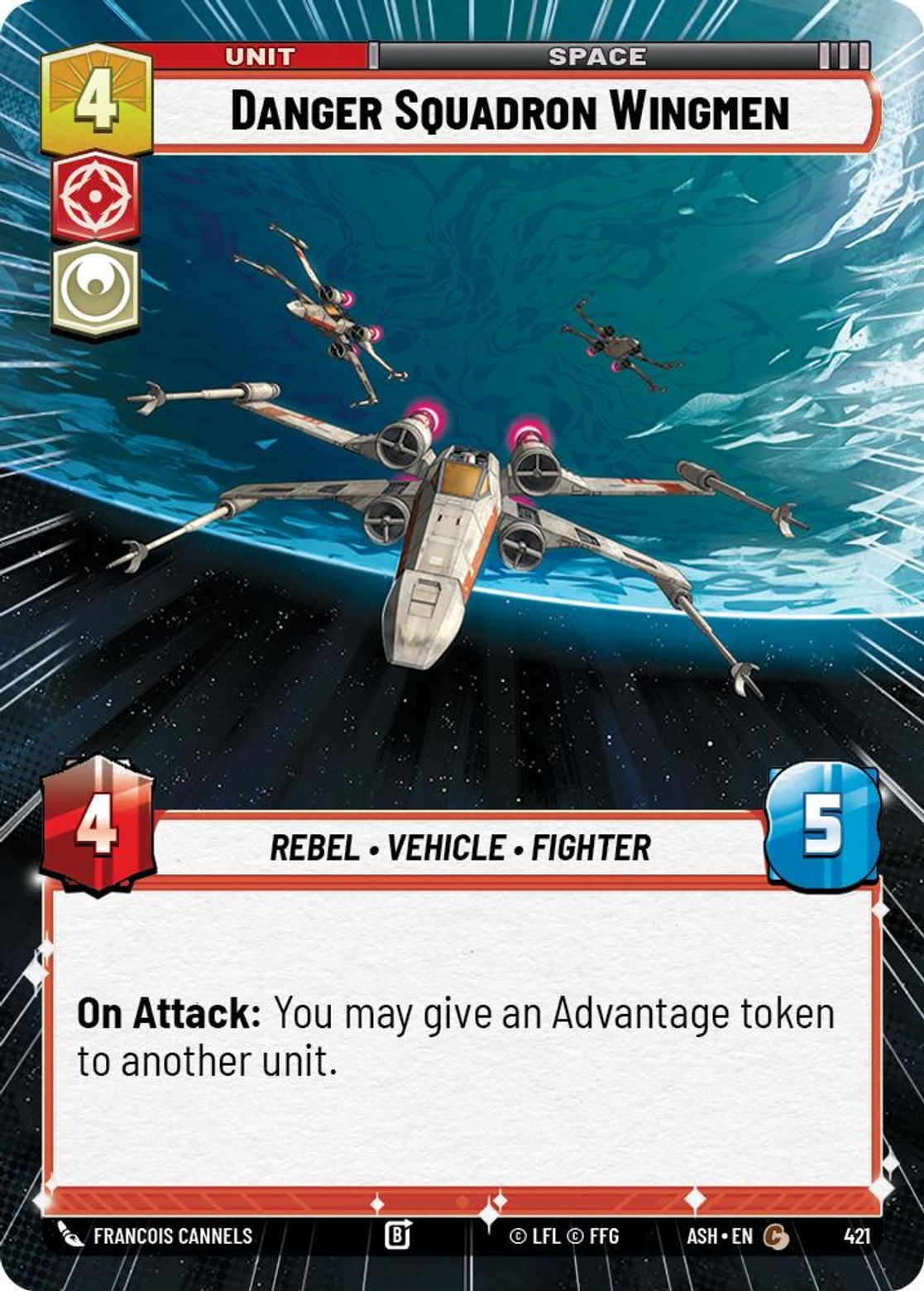 Danger Squadron Wingmen #421/264 from Ashes of the Empire
