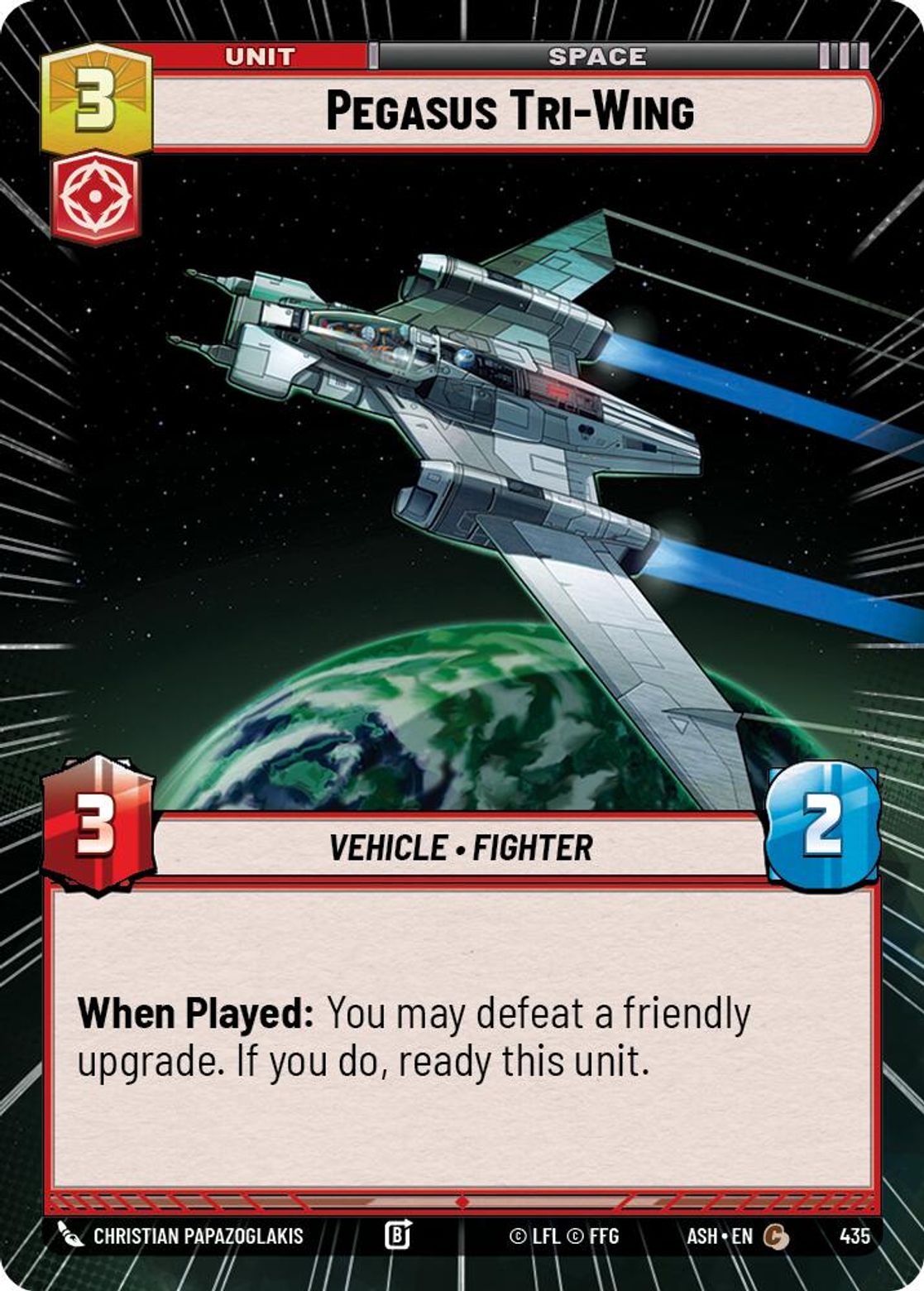 Pegasus Tri-Wing #435/264 from Ashes of the Empire