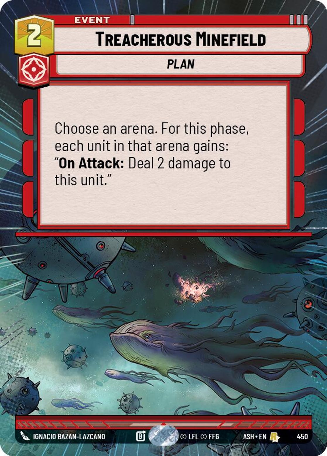 Treacherous Minefield #450/264 from Ashes of the Empire