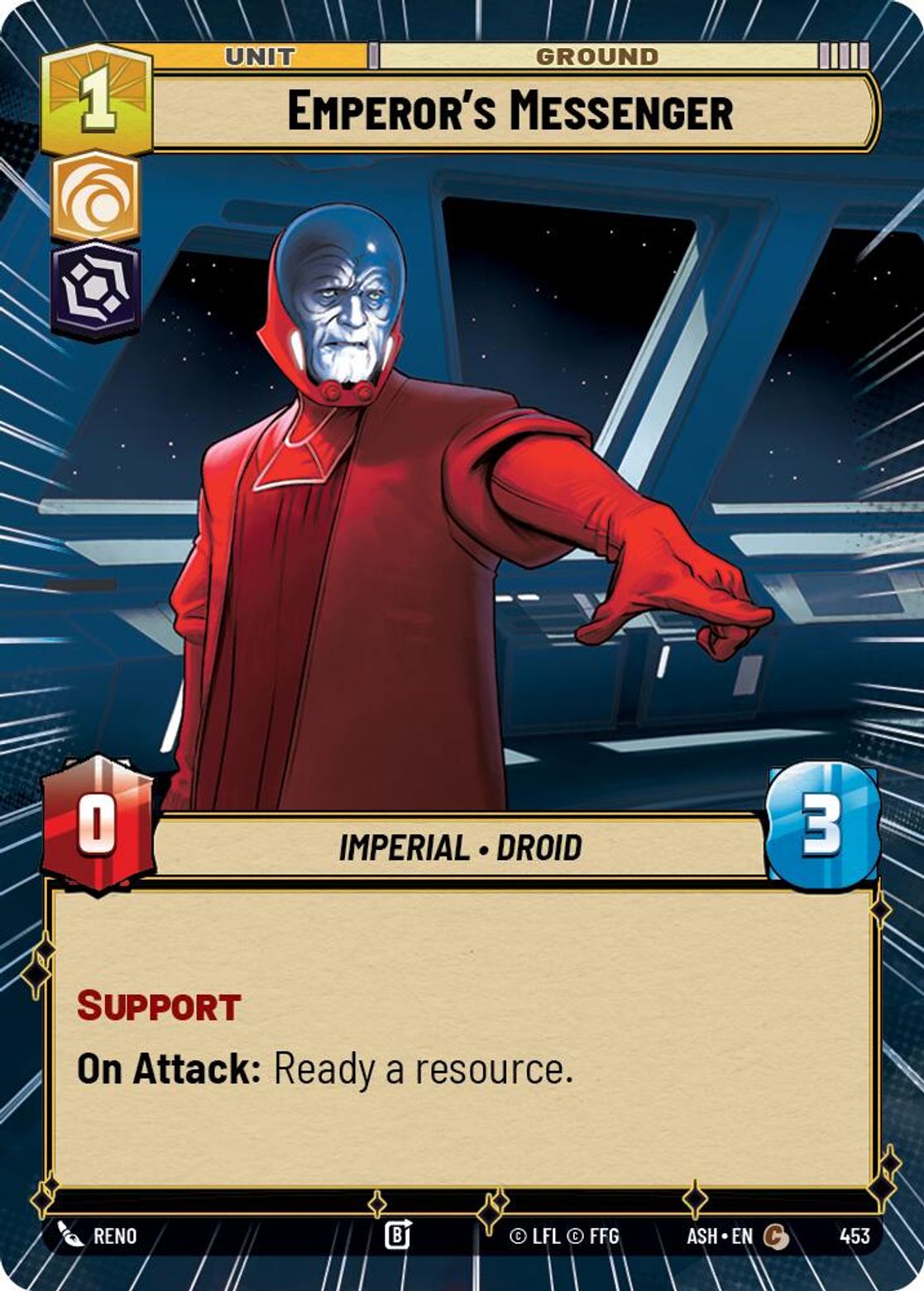Emperor's Messenger #453/264 from Ashes of the Empire
