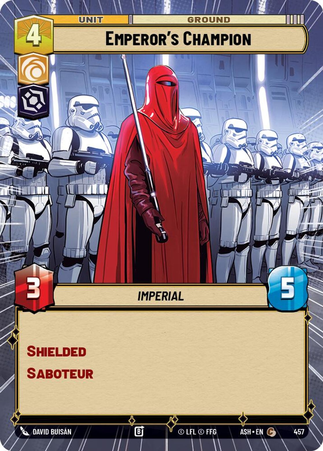 Emperor's Champion #457/264 from Ashes of the Empire