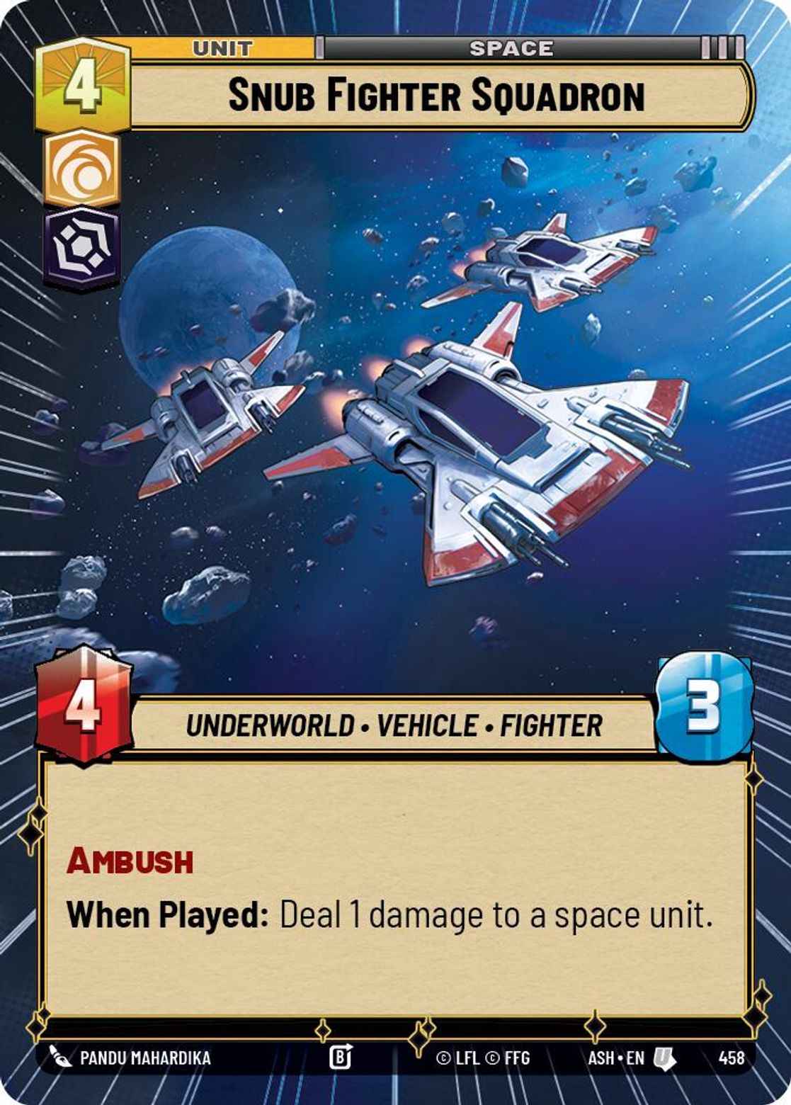 Snub Fighter Squadron #458/264 from Ashes of the Empire
