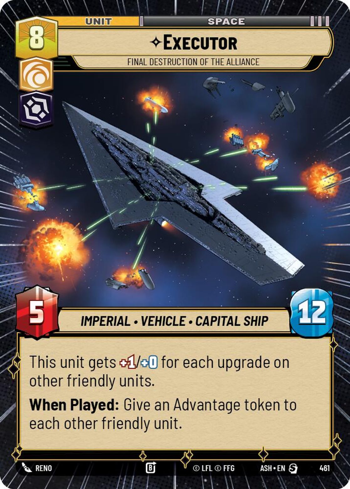 Executor — Final Destruction of the Alliance #461/264 from Ashes of the Empire