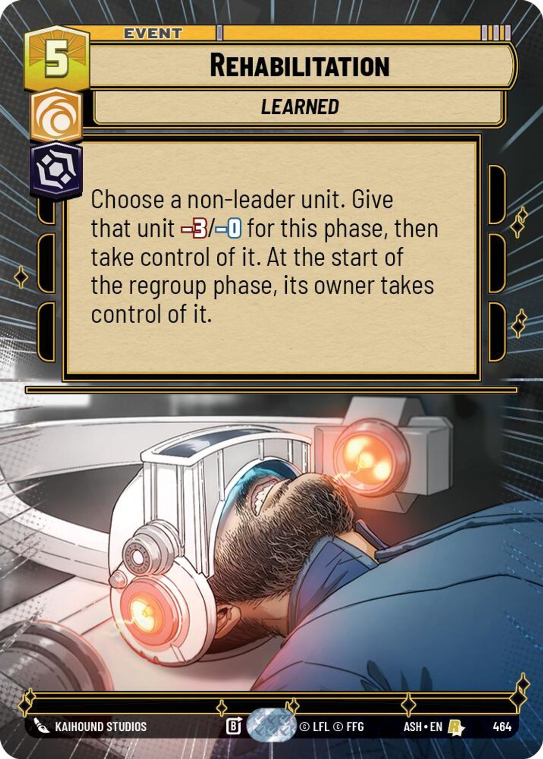 Rehabilitation #464/264 from Ashes of the Empire