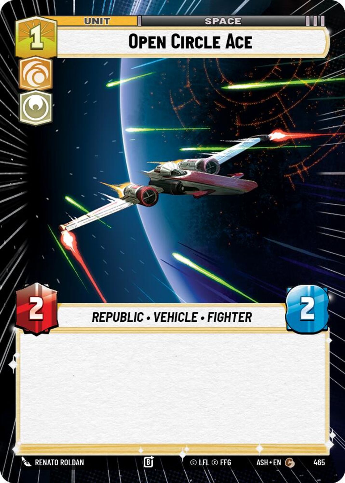 Open Circle Ace #465/264 from Ashes of the Empire