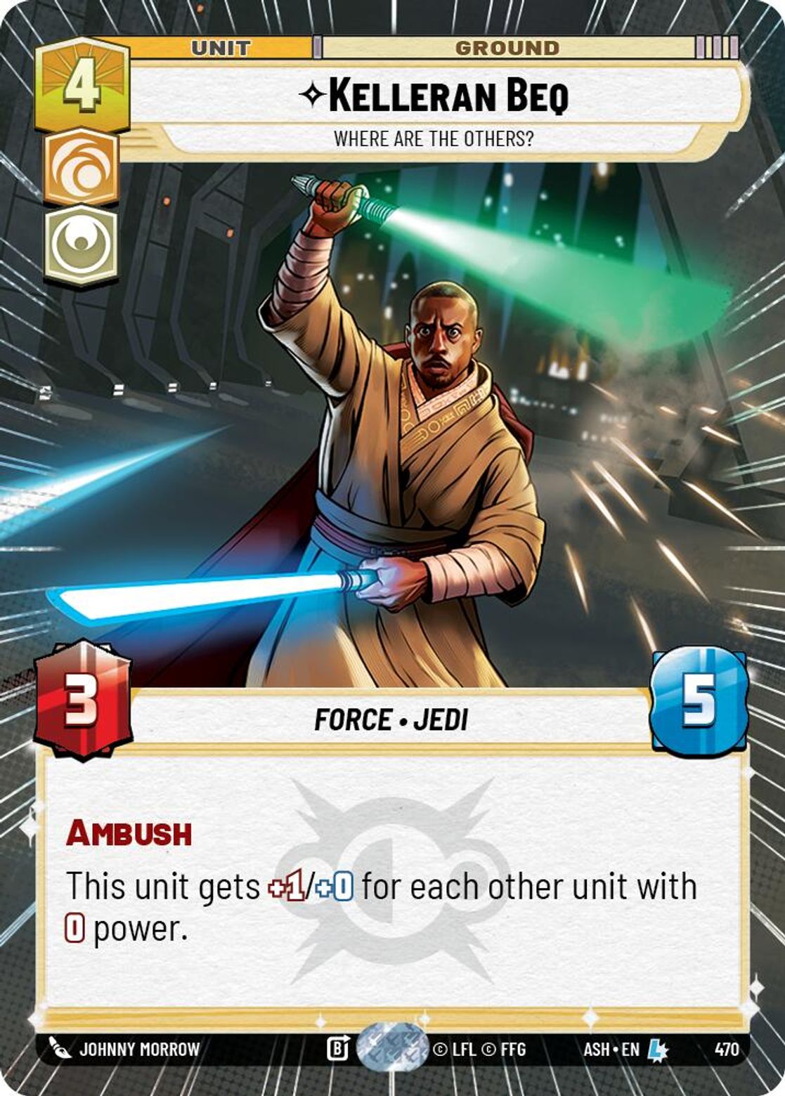 Kelleran Beq — Where are the Others? #470/264 from Ashes of the Empire