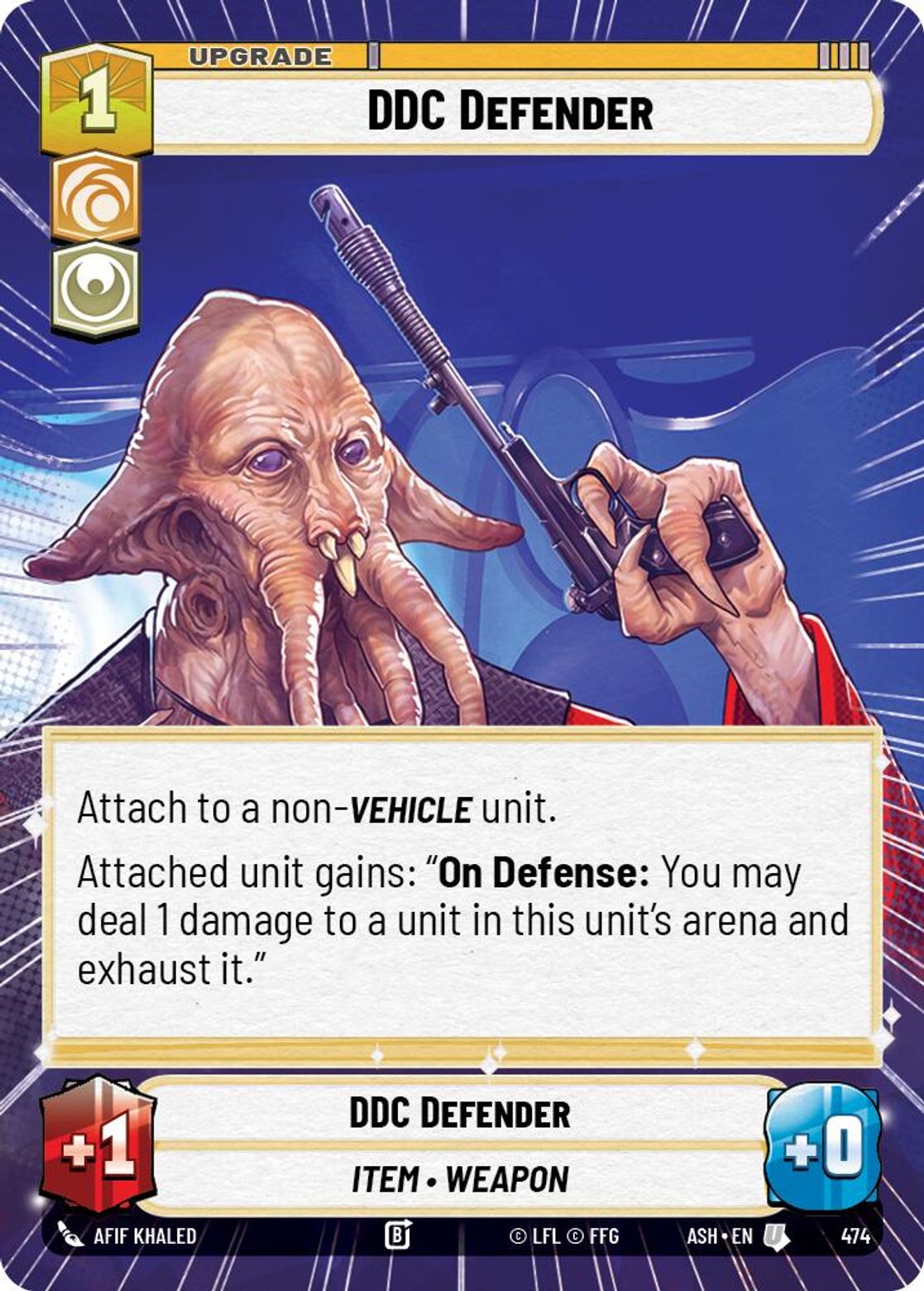 DDC Defender #474/264 from Ashes of the Empire