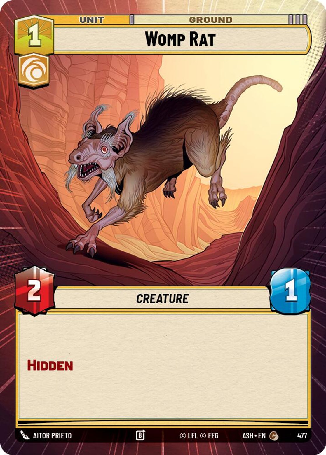 Womp Rat #477/264 from Ashes of the Empire