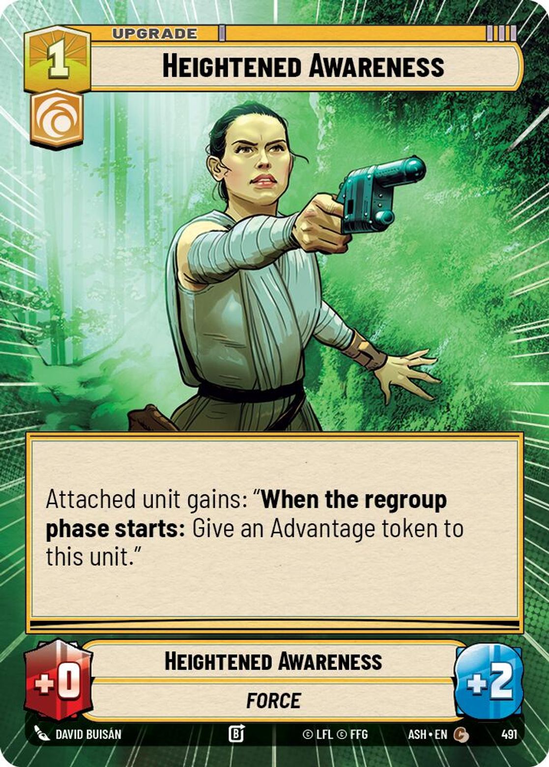 Heightened Awareness #491/264 from Ashes of the Empire