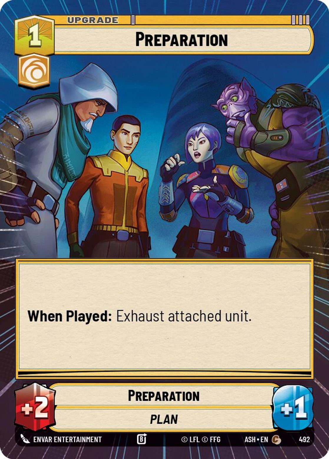 Preparation #492/264 from Ashes of the Empire