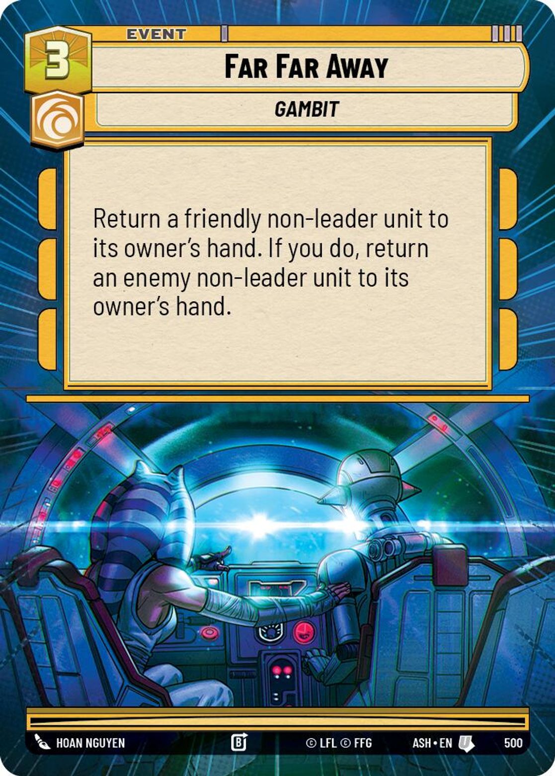 Far Far Away #500/264 from Ashes of the Empire