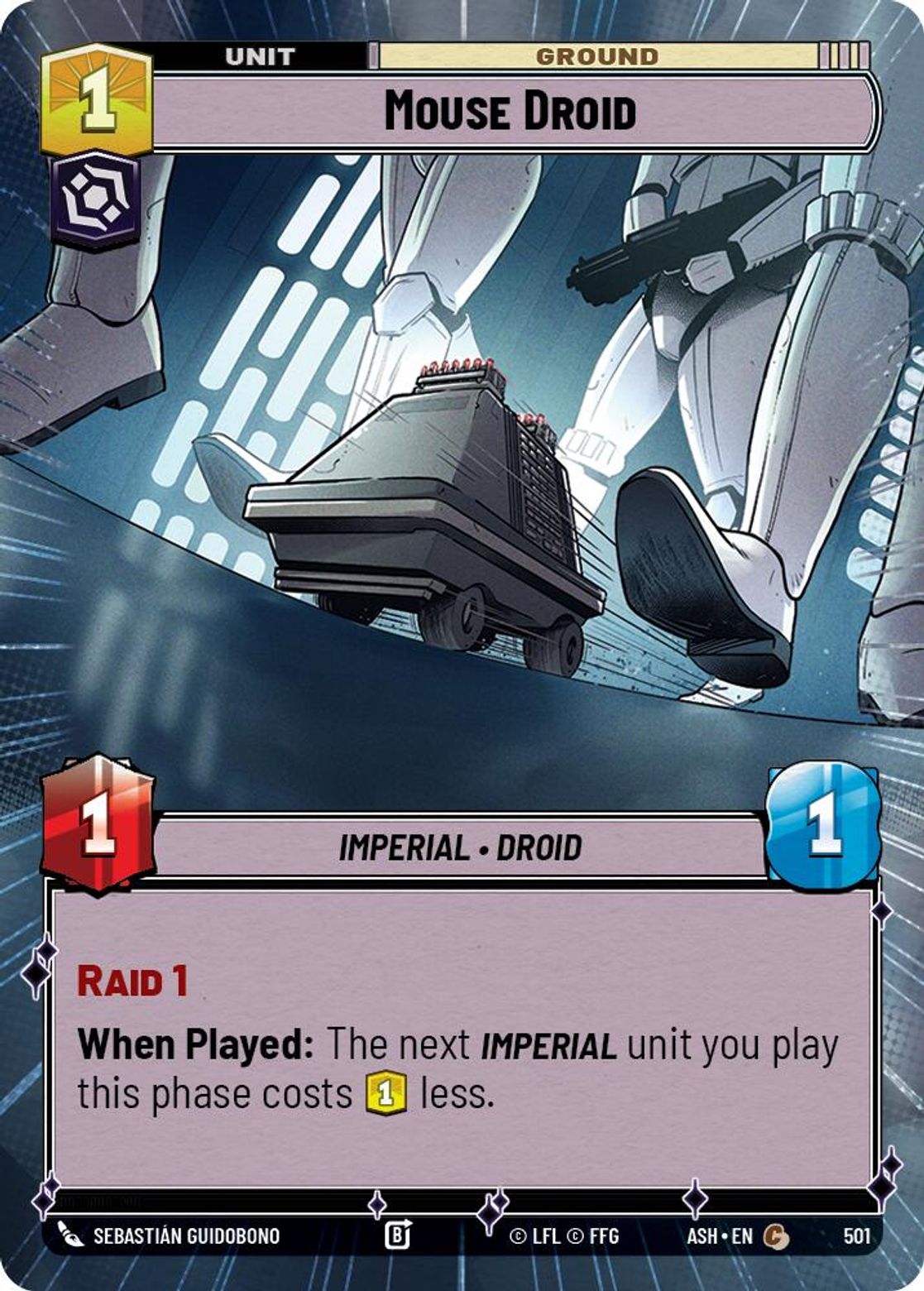 Mouse Droid #501/264 from Ashes of the Empire