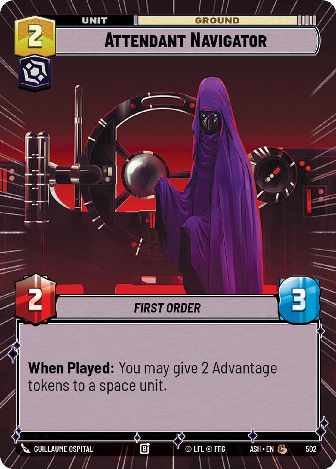 Attendant Navigator #502/264 from Ashes of the Empire