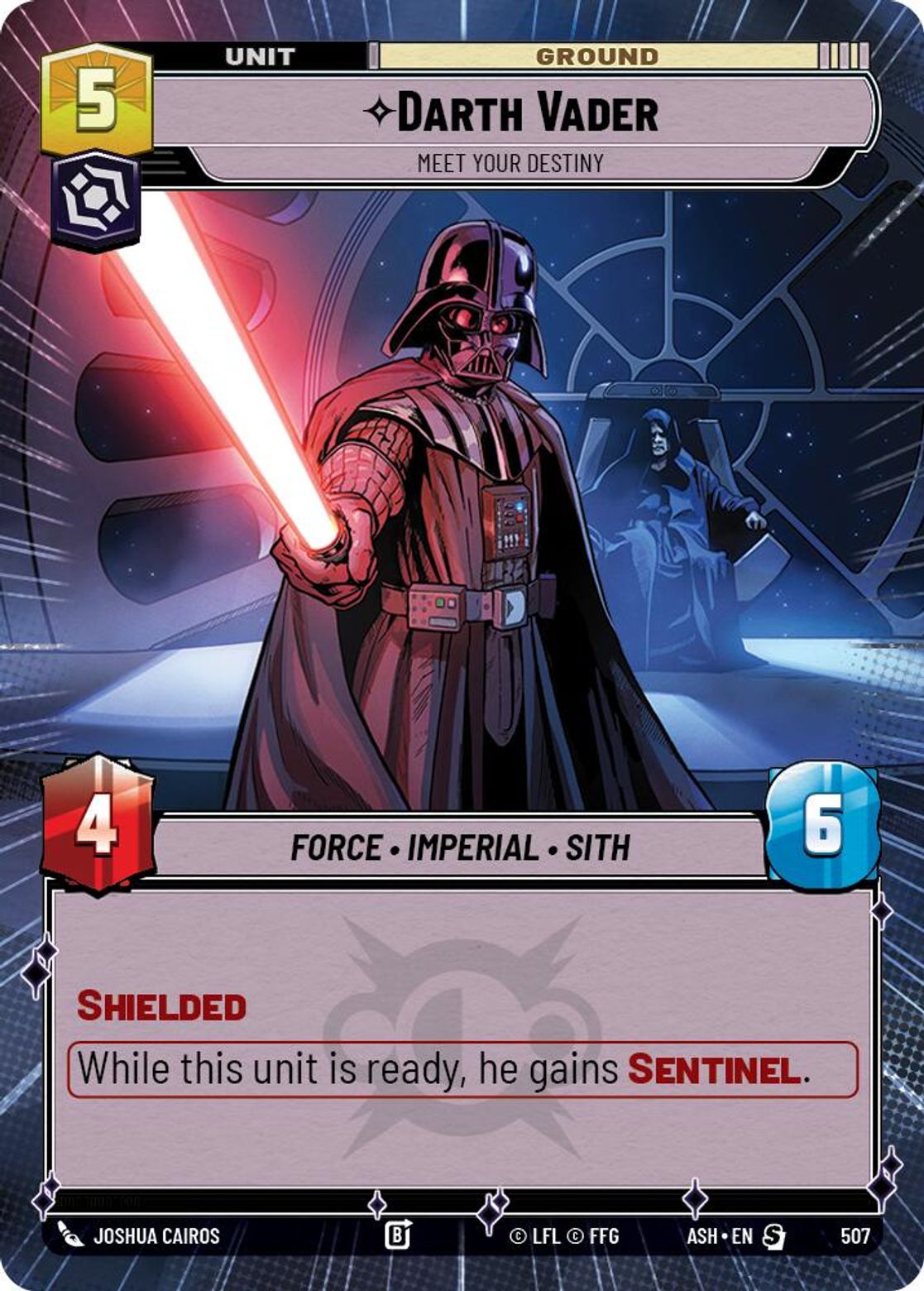Darth Vader — Meet Your Destiny #507/264 from Ashes of the Empire