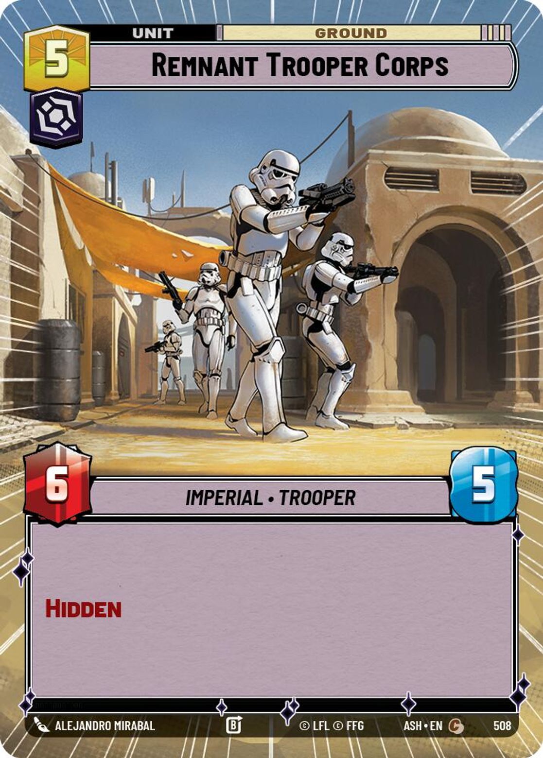 Remnant Trooper Corps #508/264 from Ashes of the Empire