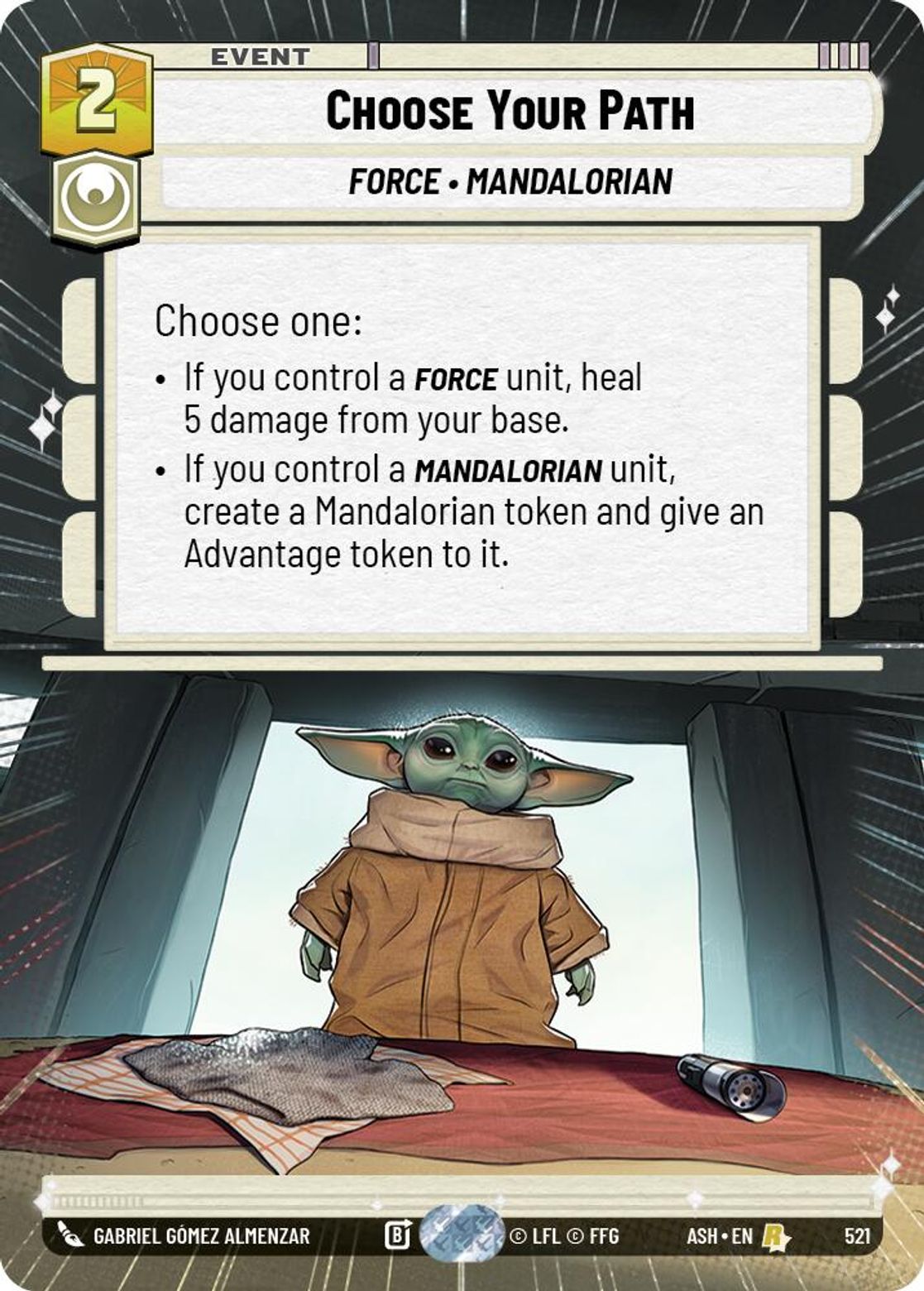 Choose Your Path #521/264 from Ashes of the Empire