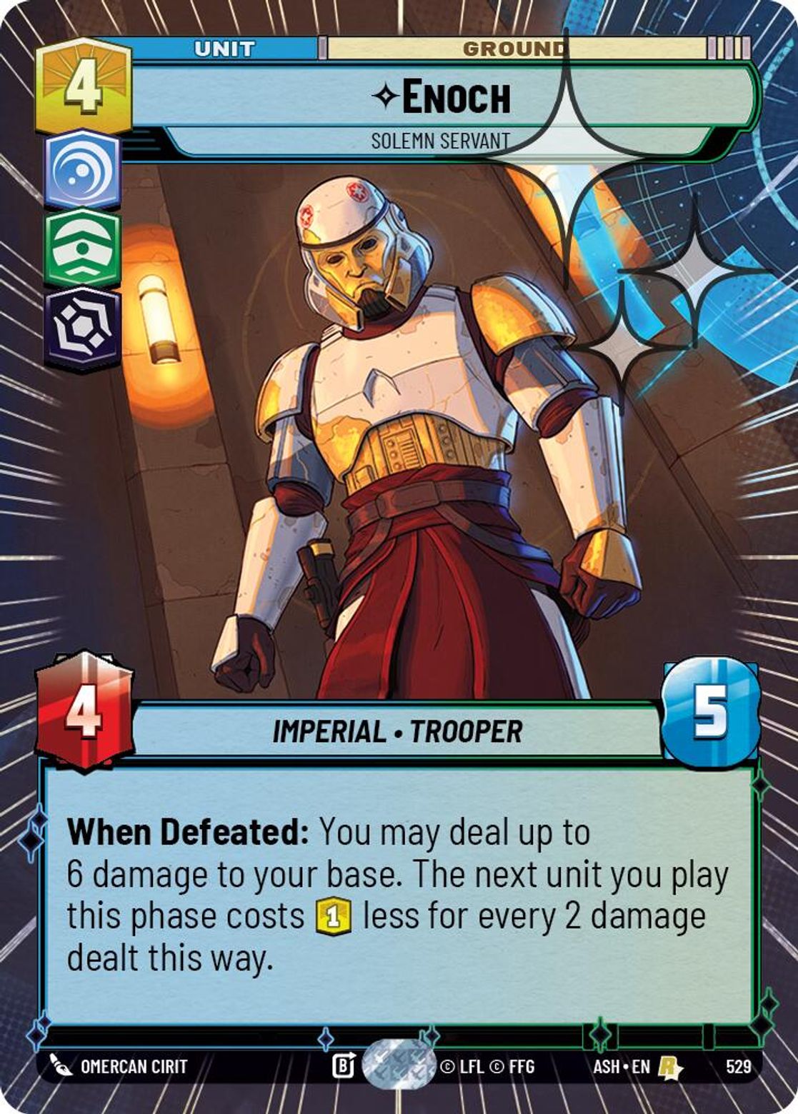 Enoch — Solemn Servant #529/264 from Ashes of the Empire