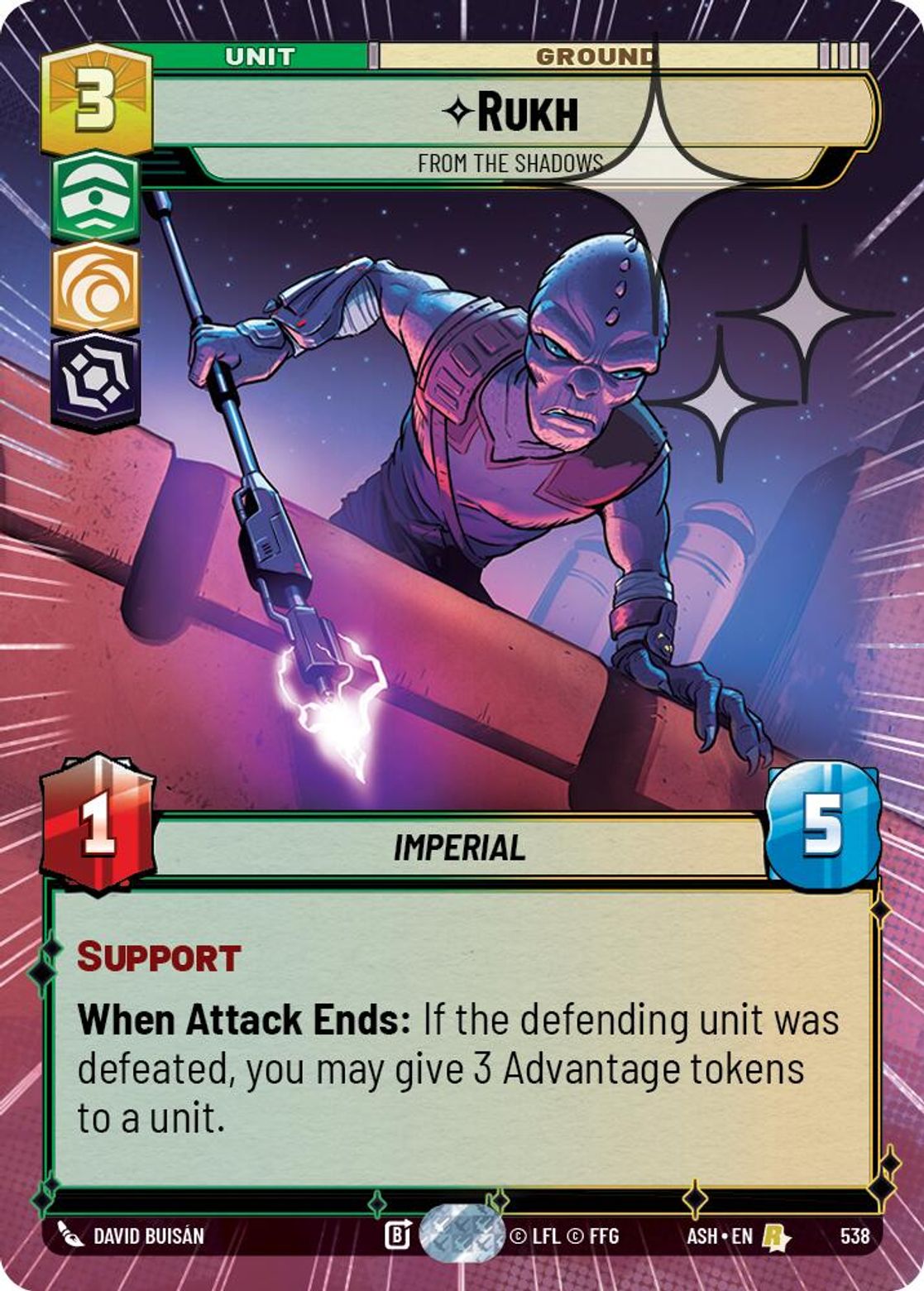 Rukh — From the Shadows #538/264 from Ashes of the Empire