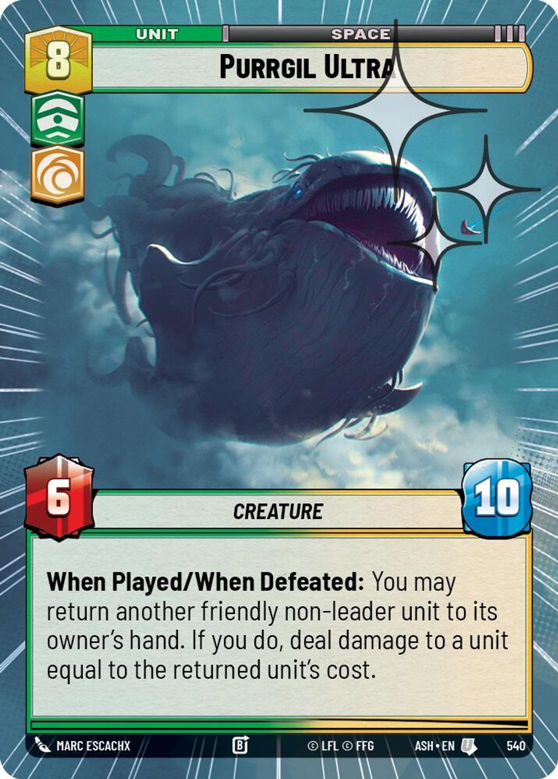 Purrgil Ultra #540/264 from Ashes of the Empire