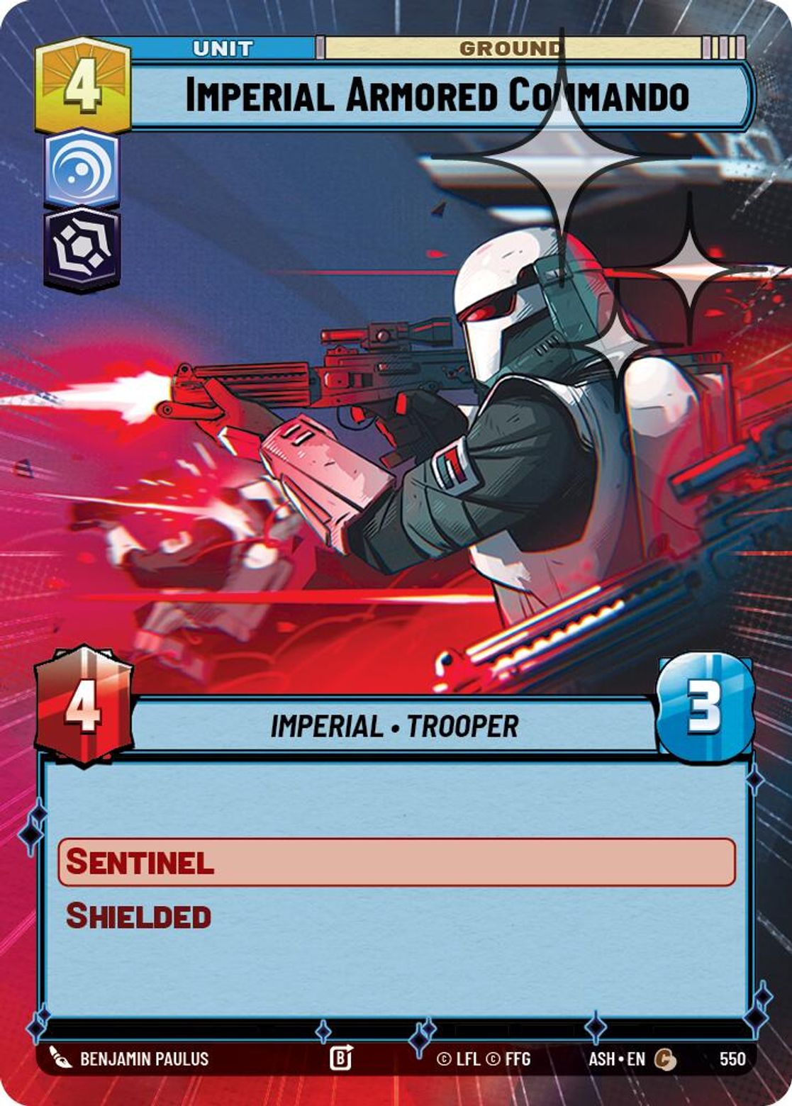 Imperial Armored Commando #550/264 from Ashes of the Empire