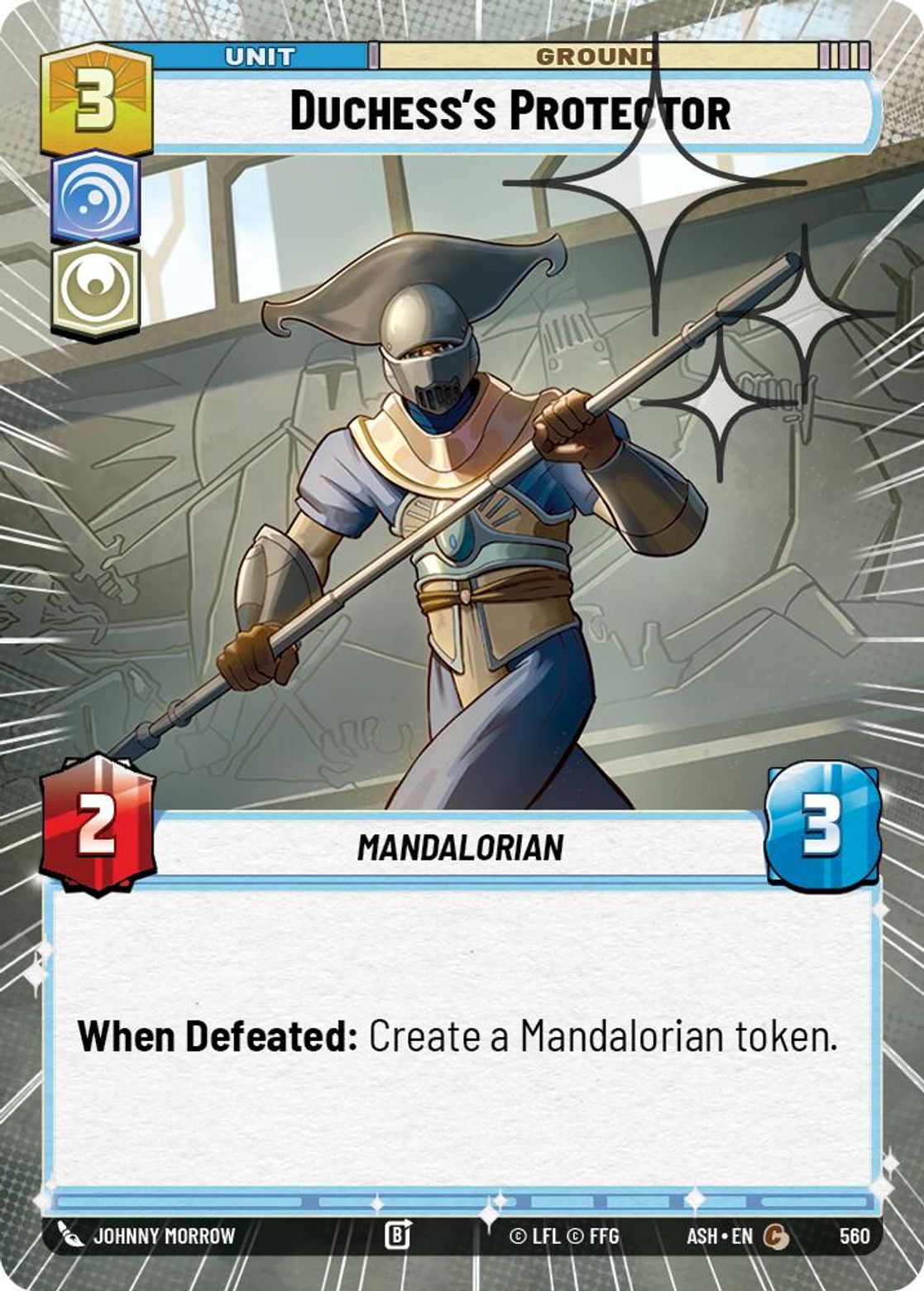 Duchess's Protector #560/264 from Ashes of the Empire