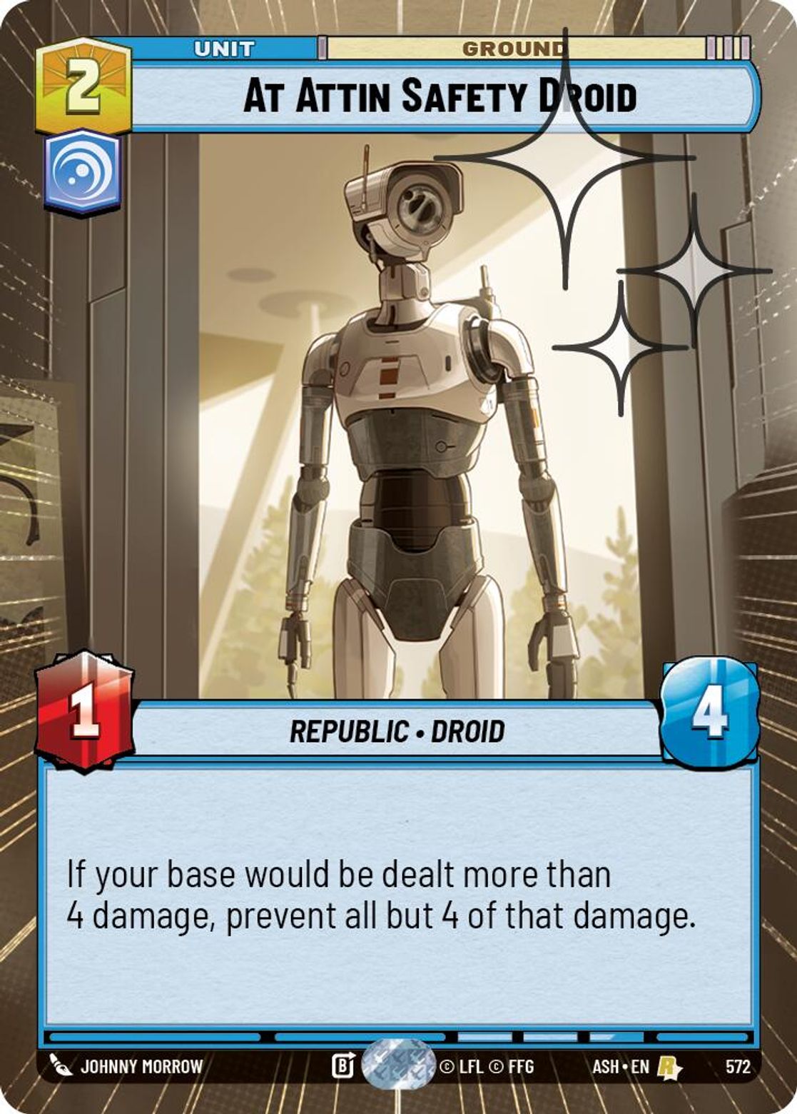 At Attin Safety Droid #572/264 from Ashes of the Empire