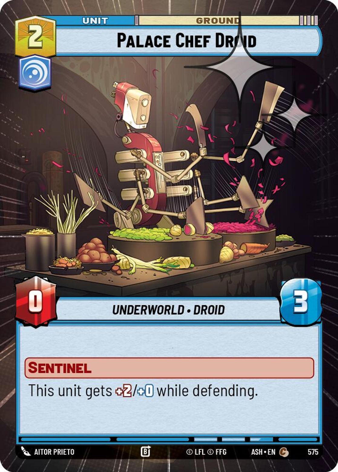 Palace Chef Droid #575/264 from Ashes of the Empire