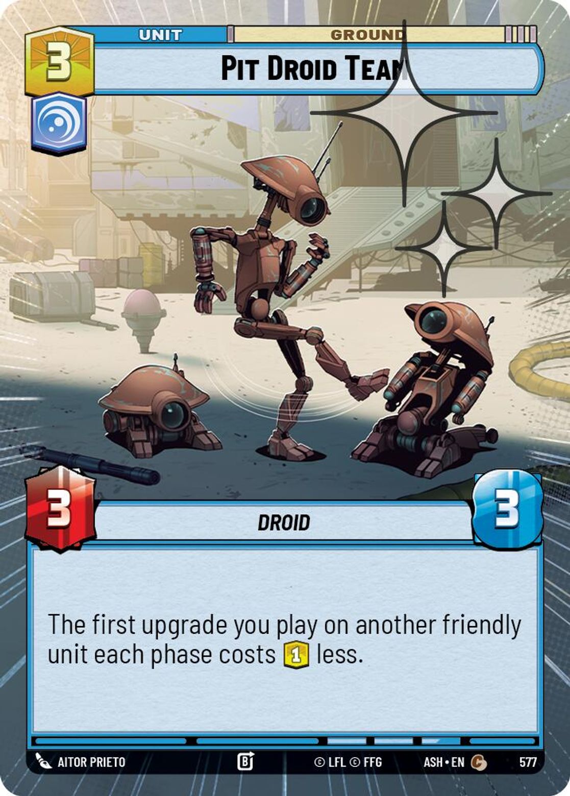 Pit Droid Team #577/264 from Ashes of the Empire