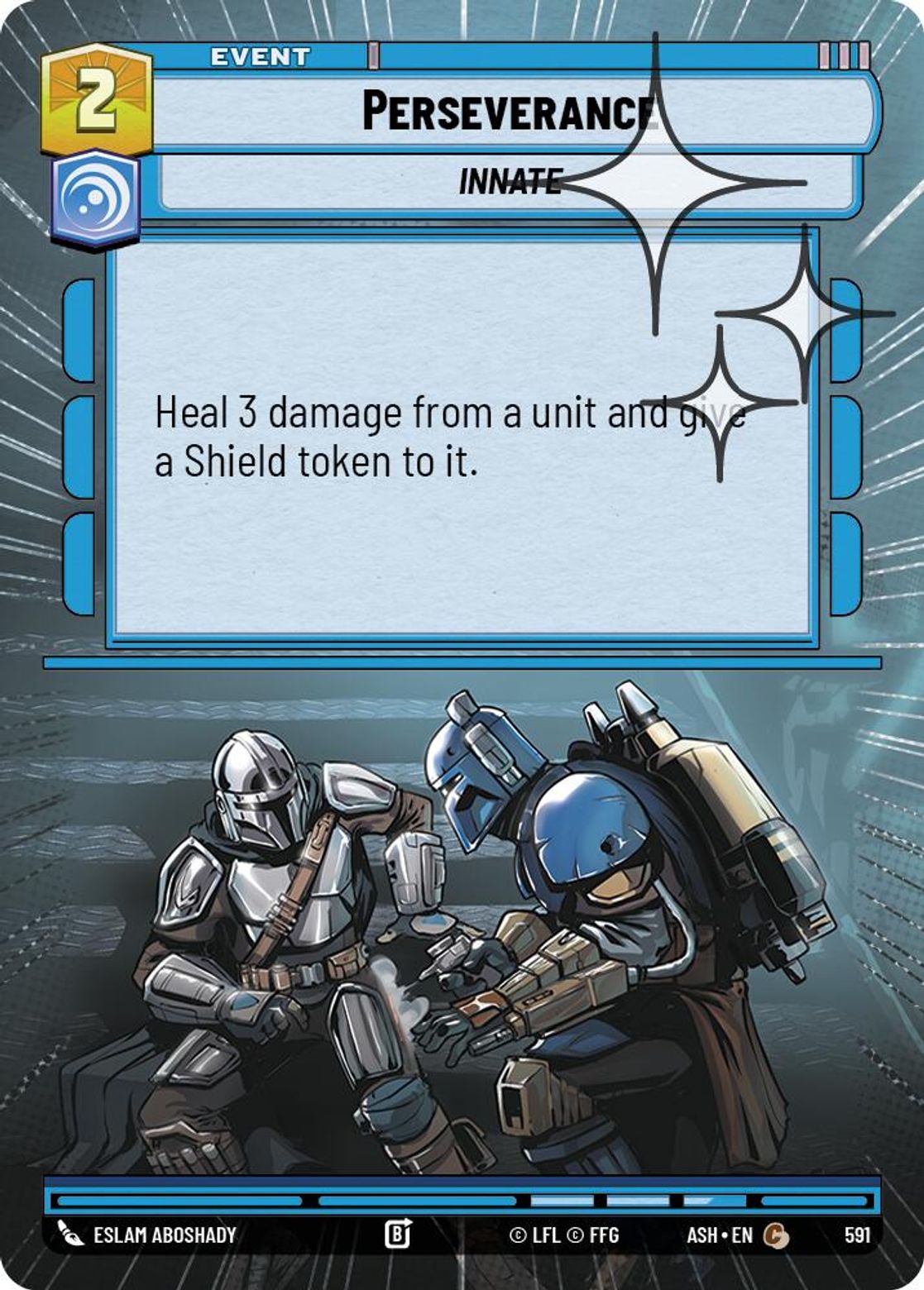 Perserverance #591/264 from Ashes of the Empire