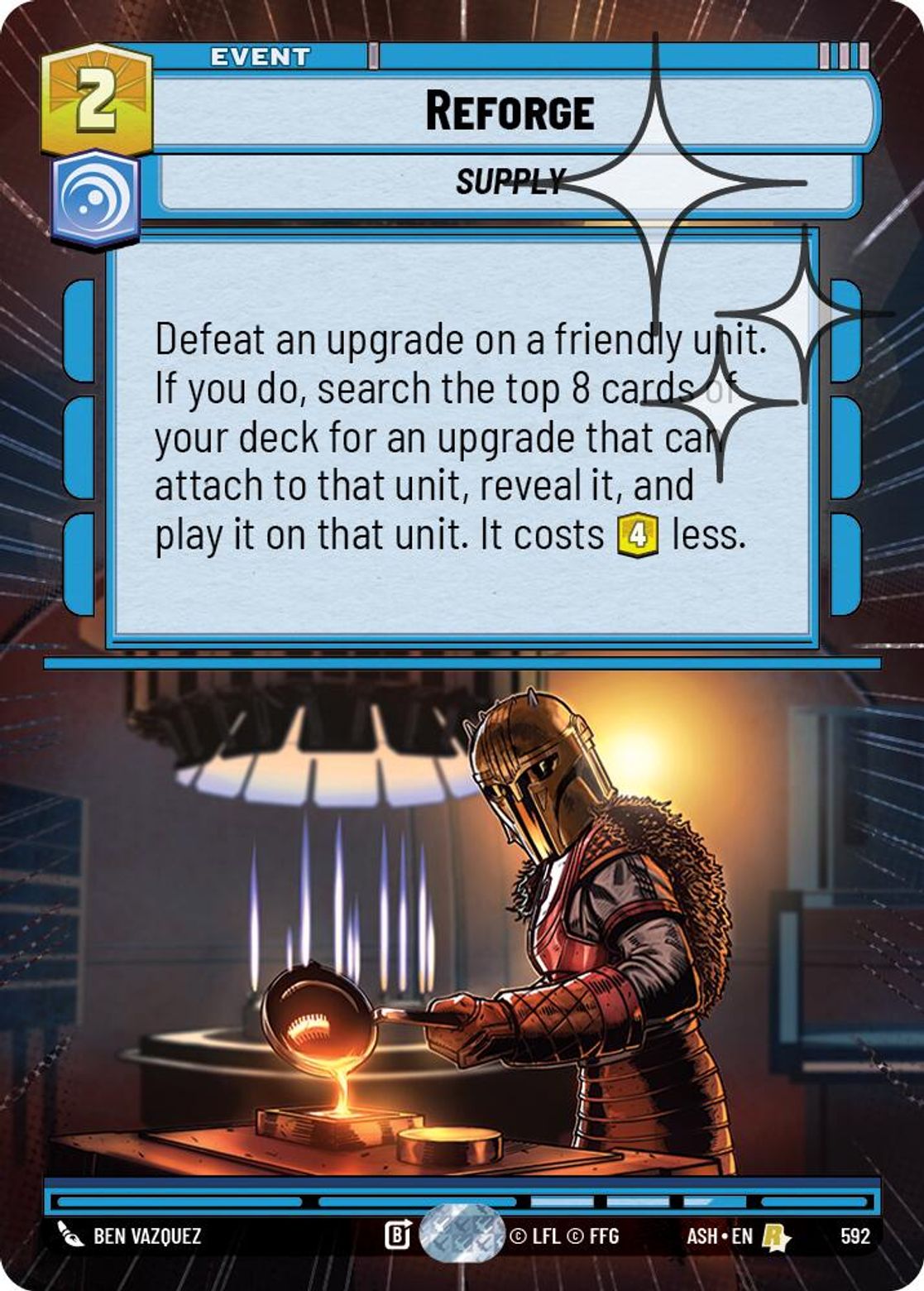 Reforge #592/264 from Ashes of the Empire
