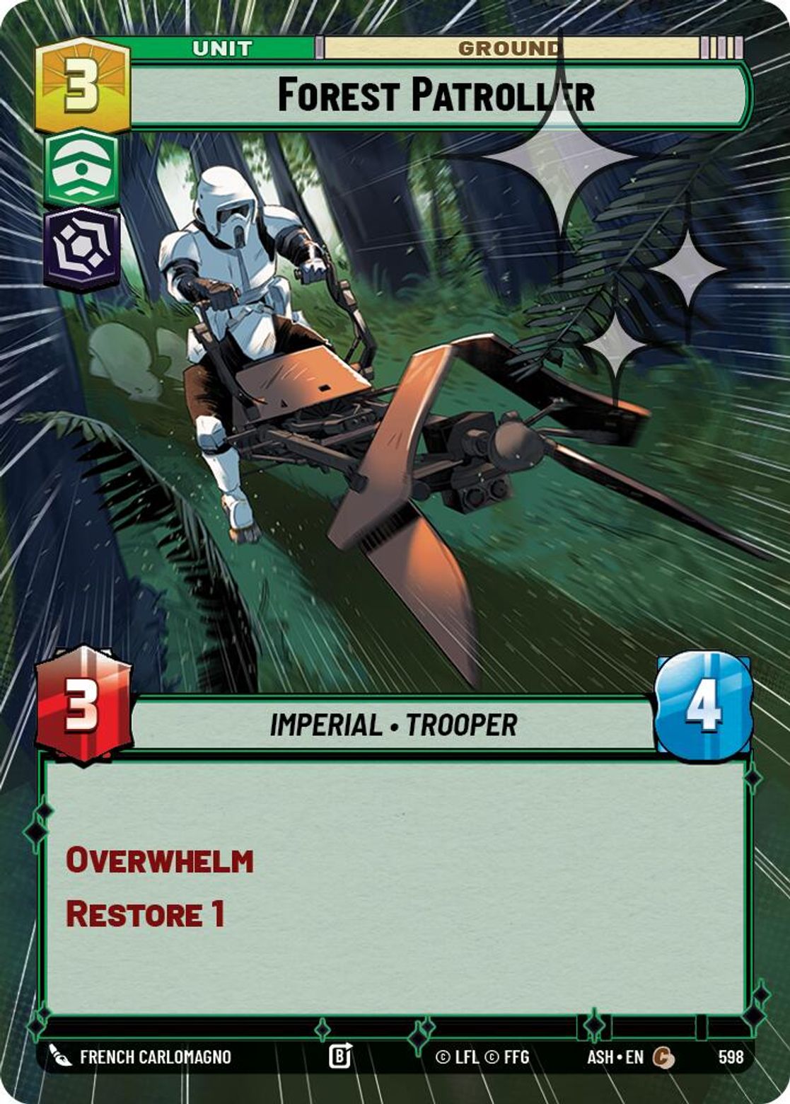 Forest Patroller #598/264 from Ashes of the Empire