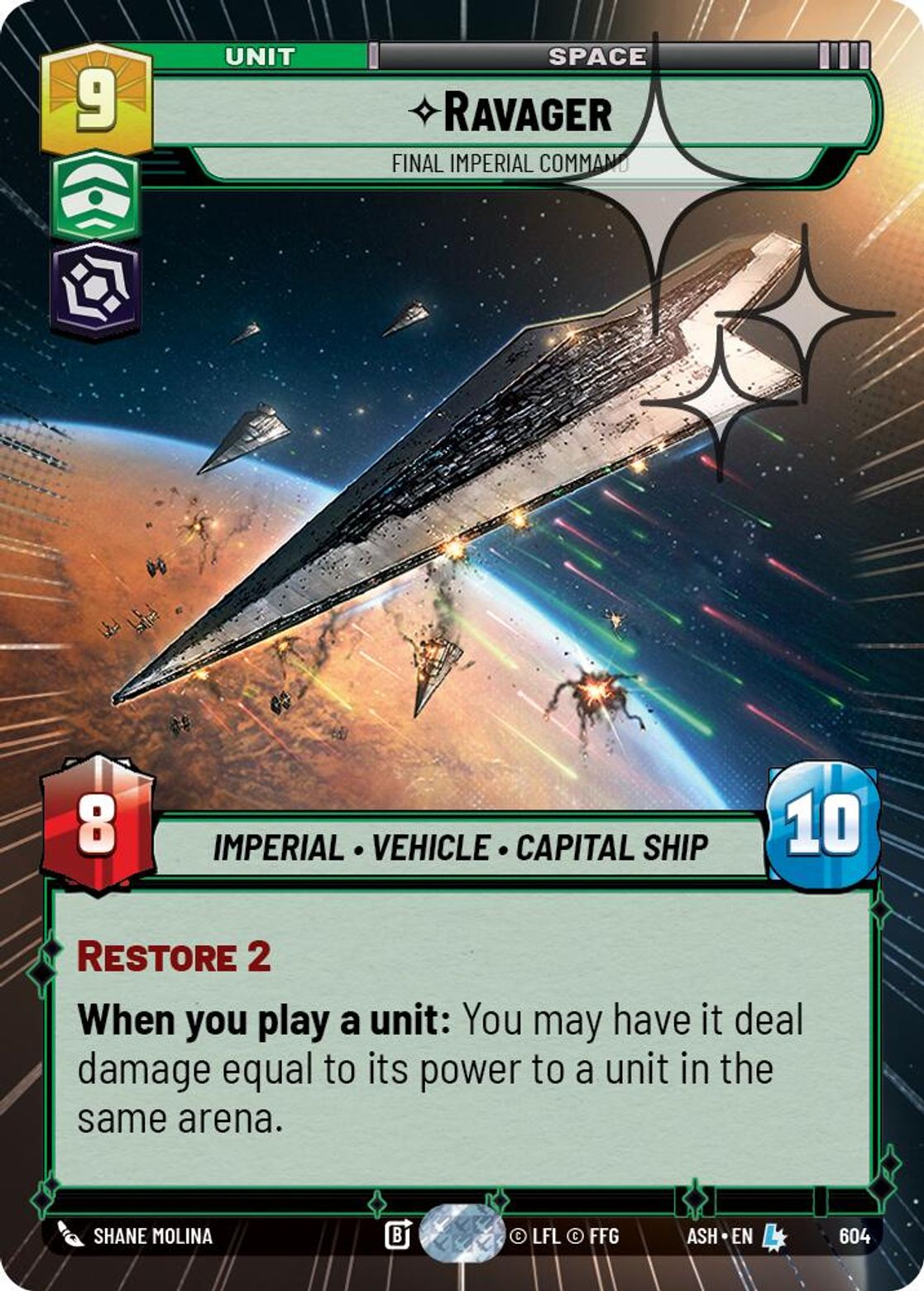 Ravager — Final Imperial Command #604/264 from Ashes of the Empire
