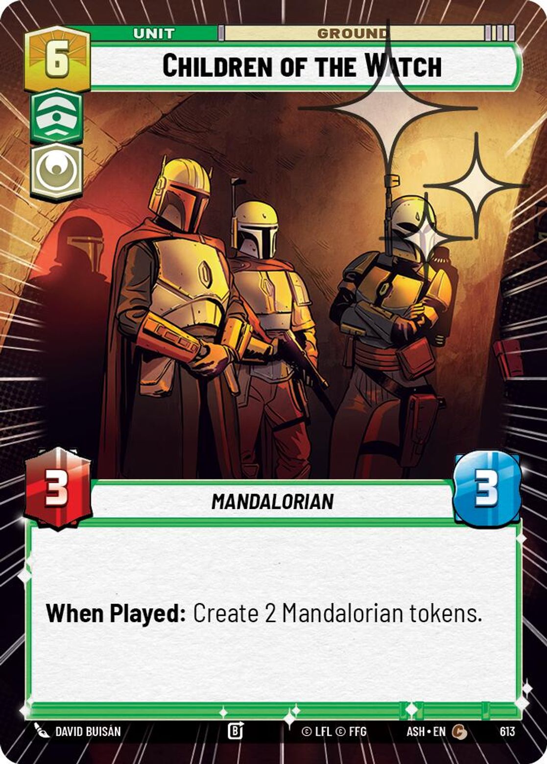 Children of the Watch #613/264 from Ashes of the Empire