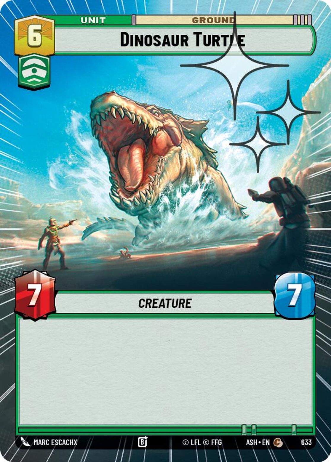 Dinosaur Turtle #633/264 from Ashes of the Empire