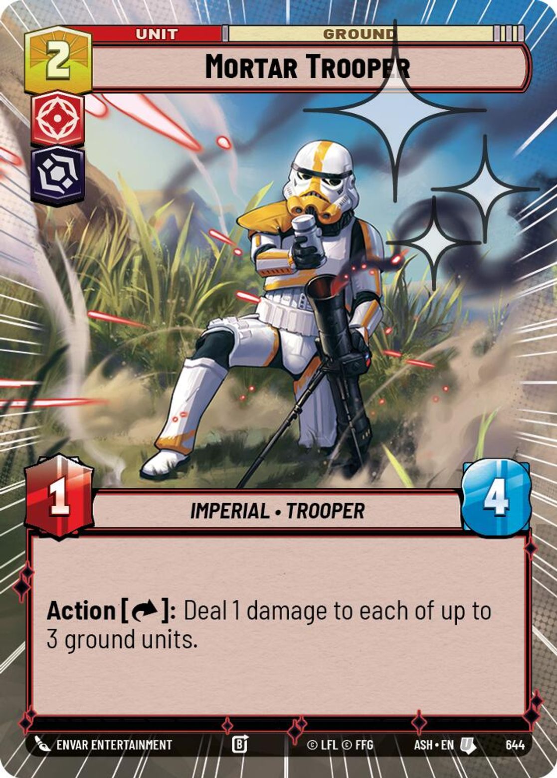 Mortar Trooper #644/264 from Ashes of the Empire