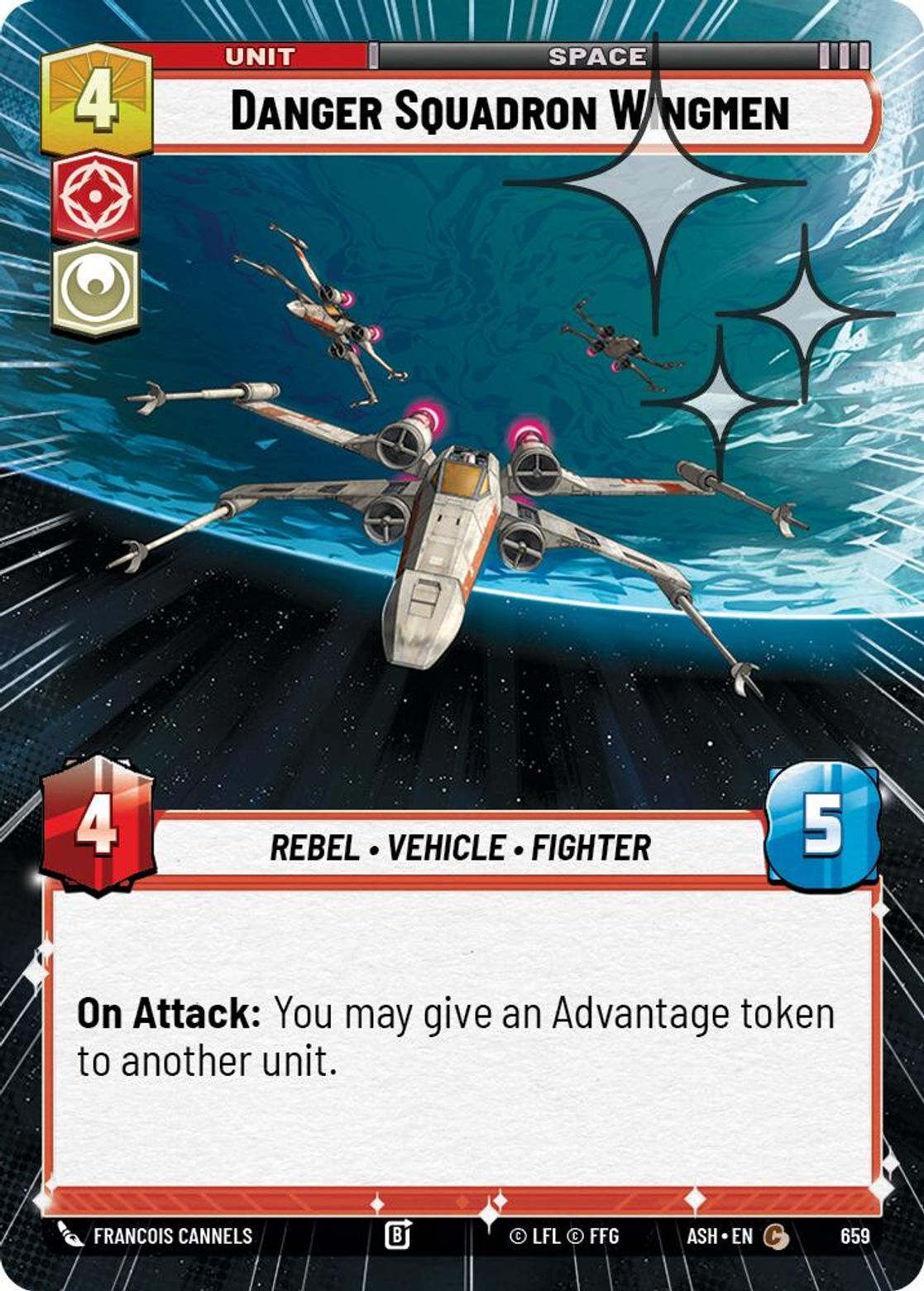 Danger Squadron Wingmen #659/264 from Ashes of the Empire