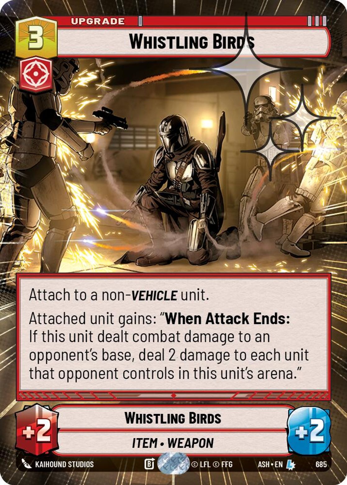 Whistling Birds #685/264 from Ashes of the Empire