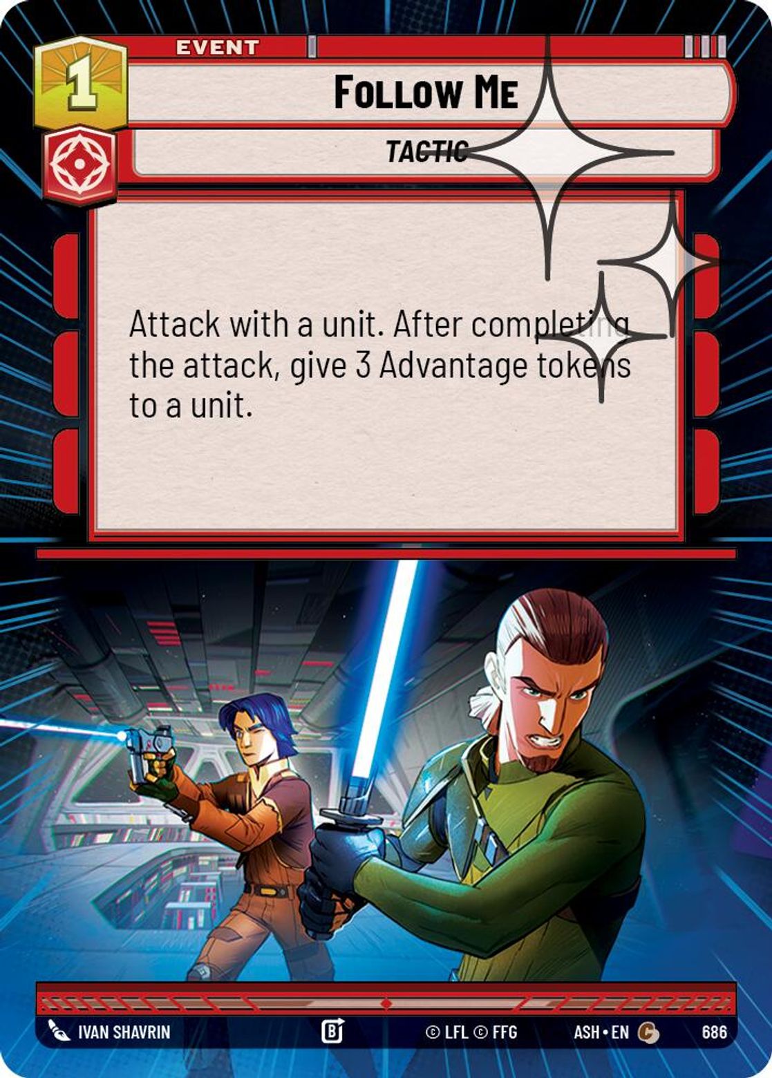Follow Me #686/264 from Ashes of the Empire