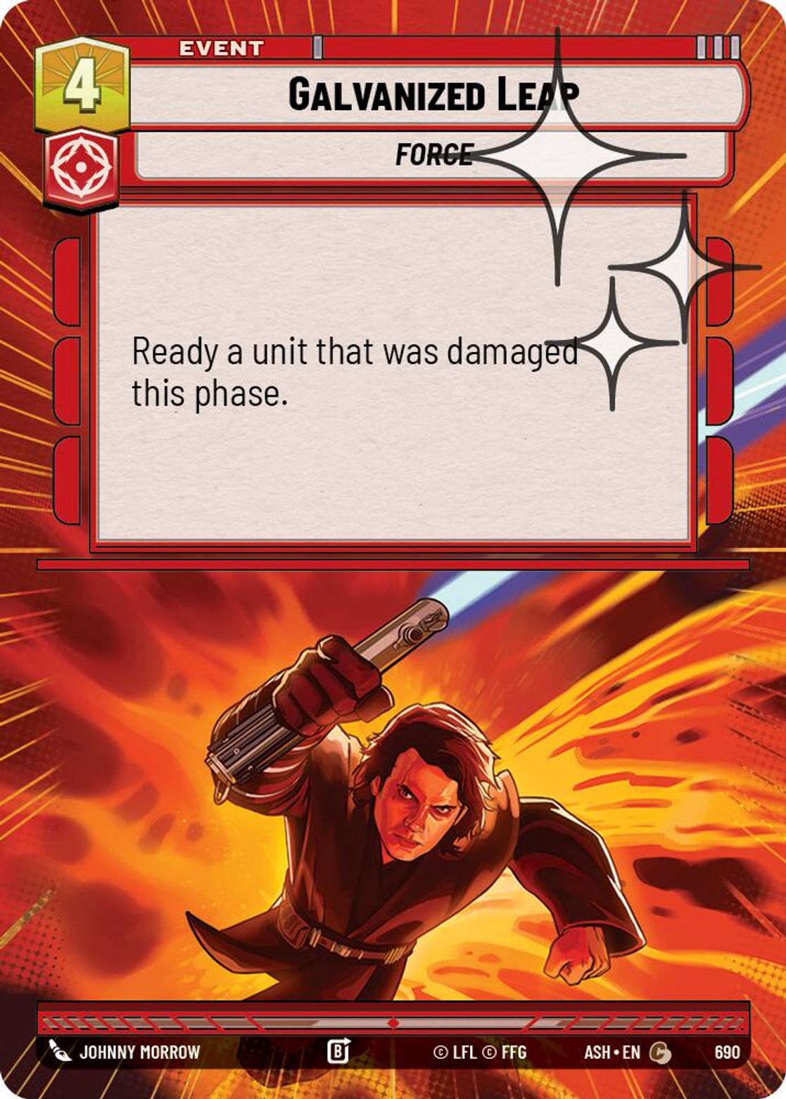 Galvanized Leap #690/264 from Ashes of the Empire